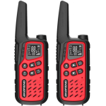 Baofeng BF-T25E raudonas belaidis pokalbis, 2 vienetai