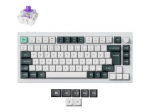 Keychron Q1 HE klaviatūra magnetinis pietu krypties RGB LED belaidis su laidu nordi&scaron;ka