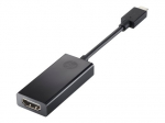 HP vaizdo adapteris juodas