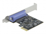 DeLock PCI Express kortelė į 1 x Parallel IEEE1284 paralelinį adapterį PCI Express 2.0 x1 1.5Mbps