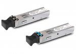 SFP-Port 1000Base-BX transceiveris (WDM,TX:1550nm RX:1310nm)