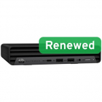 HP Atnaujintas A klasės EliteDesk 800 G6 Intel Core i5 i5-10500T 16 SSD 256 Intel UHD Graphics Wi-Fi Windows 11 Pro