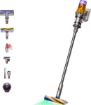 Dyson V12 Detect Slim Absolute Gold/Iron (2023) 150W 0,35-litro rankinis siurblys