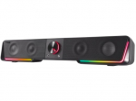 SPEEDLINK GRAVITY RGB Stereo Garso Juosta 2.0 Juoda