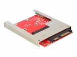 DeLOCK Konverteris SATA 22 pin > mSATA 2.5 Rėmo sąsajos adapteris