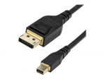 StarTech.com 3ft (1m) VESA sertifikuotas Mini DisplayPort į DisplayPort 1.4 kabelis, 8K 60Hz HBR3 HDR, Super UHD mDP į DP 1.4 laidą, plonas (34 AWG...