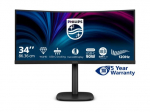 Philips 34B2U3600C 34 colių UltraWide 3440 x 1440 120Hz DisplayPort HDMI USB-C Monitorius