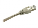 Sharkoon CAT 6 folijos ekranuotas kabelis su vario danga (SFTP 50cm &scaron;vino kabelis juodas