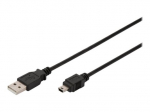 DIGITUS USB kabelis 1,8m juodas