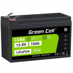 Green Cell LFPGC12V10AH Ličio geležies fosfato UPS akumuliatorius (12.8 V, 10 Ah)