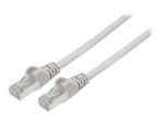 Intellinet tinklo jungtis kabelis, Cat6, 2m, Pilka, Varienis, S/FTP, LSOH / LSZH, PVC, RJ45, Aukso Apdorotos Kontaktai, Snagless, Užsuktas, Visas g...