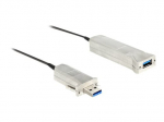 Delock aktyvus optinis USB kabelio rinkinys - Juodas