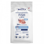 Baltica Nutraceutic hipoalerginis lengvas M žuvis su ryžiais - 12kg sausas &scaron;unų maistas