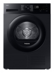 Samsung džiovintuvas DV90DG52A0ABLE, juodas, SpaceMax, Higienos priežiūra, 9kg, A+++, &scaron;ilumos siurblys, Juodas