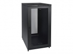 Tripp Lite 24U Rack Enclosure Server Cabinet 33 gylūs su durimis ir &scaron;oniniais dangčiais Rack Juoda