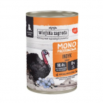 WIEJSKA ZAGRODA Puppies Monoprotein Kalakutas - &scaron;lapias &scaron;unų maistas - 400g