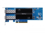 Synology E25G30-F2 Dvigubas 25GbE SFP28 papildoma kortelė, skirta pagreitinti pralaidumą reikalaujančius darbo eigas Synology E25G30-F2 25 GT/s PCI...