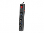 Armac R5 5-PIN lizdų dėžutė 10A juoda 3m