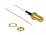 DeLOCK koaksialinis antenos kabelis 94.8cm pilkas