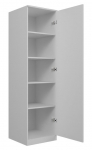 Topeshop SD-50 BIEL KPL miegamojo spinta/skrynia 5 lentynos 1 durys(-ų) Balta