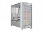 CORSAIR FRAME 4000D RS ARGB Tower Extended ATX Baltas