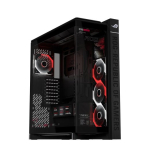 ASUS ROG CRONOX GR801 Curve TG ARGB Juodas Midi bok&scaron;to korpusas
