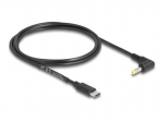 DeLOCK 24 Pin USB-C ki&scaron;tukas į DC maitinimo lizdą 4.0 mm ki&scaron;tukas 1.5m kabelis
