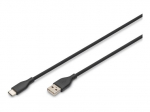 DIGITUS USB Type-C kabelis 50cm juodas