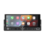 Kruger&Matz KM2017 1DIN CarPlay/Android Auto automobilio radijas