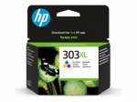 HP 303XL High Yield Tri-color Original Cyan, Magenta, Yellow