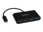 StarTech.com 4-portų USB-C koncentracija - ne&scaron;iojama USB-C į 4x USB-A koncentracija - nuo magistralės maitinama USB 3.1 Gen 1 Type-C koncentracija...