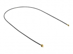 DeLOCK 30cm juodas koaksialinis antenos kabelis