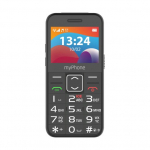 myPhone HALO 3 LTE Juoda 2.4 " IPS 48 MB 128 MB Nano SIM Bluetooth 2.1 USB versija Type-C Įmontuota kamera Pagrindinės kameros rai&scaron;ka 0.3 MP 1400 mAh