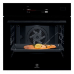 Electrolux LOB9S3SZ 72 L įleidžiama orkaitė, sidabro ir juodos spalvos