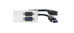 &Scaron;viesos panelis HDMI 2.0 + USB3.0