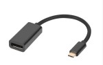 USB-C į Displayport adapteris Juodas
