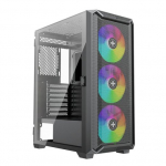Korpusas XILENCE ATX/micro ATX/Mini-ITX Juoda Midi Tower PC XG161