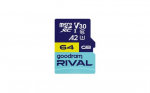 GOODRAM RIVAL M2AA 64 MicroSDXC Kortelė su Adapteriu (GGSM2AA-0640R12)