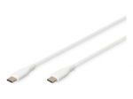 DIGITUS USB Type-C kabelis 50cm baltas