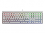 CHERRY MX 2.0S mechaninė RGB klaviatūra/16 milijonų spalvų laidinė vokiečių
