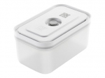 ZWILLING Fresh & Save vakuumas maisto saugojimo konteineris plastikas silikono sandariklis silikono vožtuvas pilka skaidri