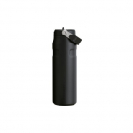 Stanley 1913 Vandens butelis IceFlow Flip Straw 2.0 Juodas