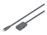 Digitus aktyvus USB 3.2 Gen2 10G i&scaron;plėtimo kabelis DA-73112 USB-C į USB-C