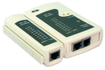 Logilink Kabelio tikrintuvas RJ11, RJ12 ir RJ45 su nuotolinio valdymo įrenginiu