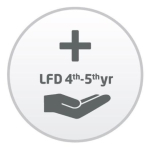 I&Scaron;PLĘTINĖ GARANTIJA LFD M861 IGB (4+5-asis metai)