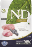 FARMINA N&D Prime Cat Lamb ir Mėlynės suaugusiesiems &ndash; sausas katės maistas &ndash; 300 g