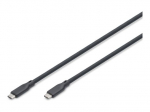 DIGITUS USB Type-C kabelis 50cm juodas