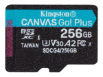 Kingston Canvas Go! Plus 256GB microSDXC UHS-I atminties kortelė 200MB/s