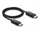 Delock DisplayPort kabelis 2m juodas
