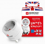 Skross kelionių adapteris Europa į UK